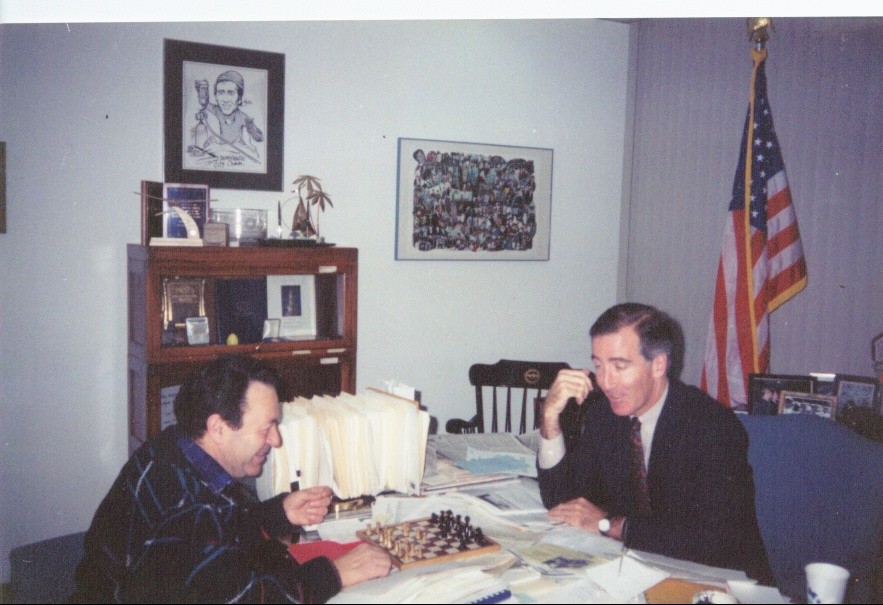 With Richard E. Neal